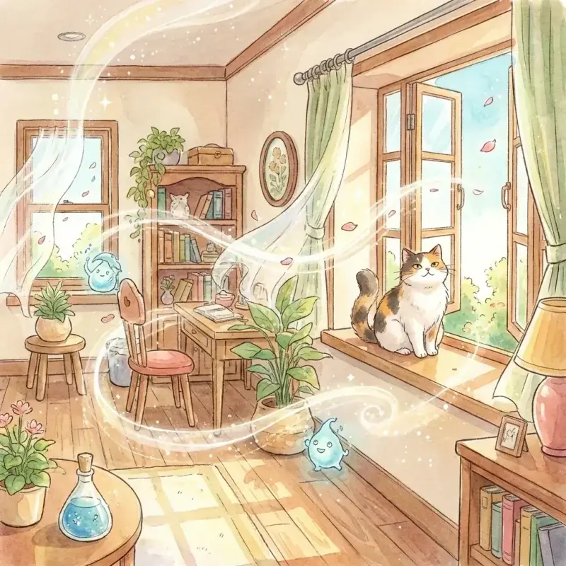 Clean litter box after a monthly deep clean